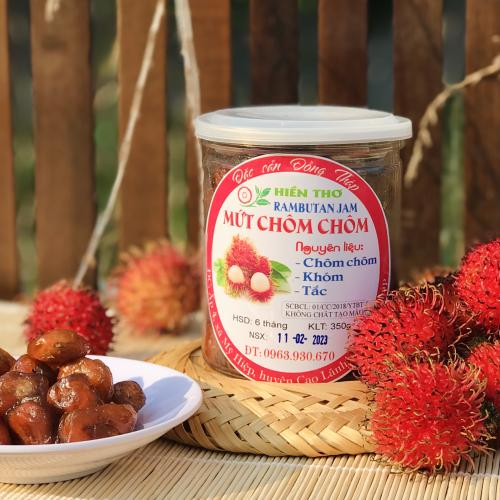 Mứt Chôm Chôm – Đặc Sản Ngọt Ngào Từ Thiên Nhiên